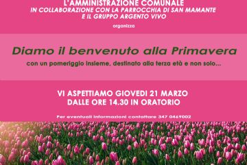 Diamo il benvenuto alla Primavera