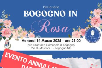 Bogogno in rosa: incontro con l&#39;autrice Natascia Sgarbossa