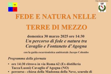 &quot;Fede e natura nelle terre di mezzo&quot; 30 marzo 2025