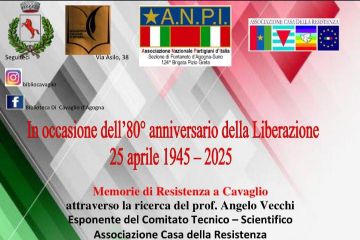 80&#176; anniversario della Liberazione - 25 aprile 1945 - 2025