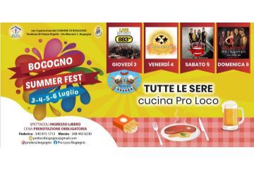 Bogogno Summer Fest 2025 - Pro Loco Bogogno
