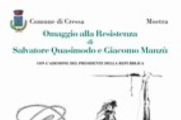 Omaggio alla Resistenza di Salvatore Quasimodo e Giacomo Manzu&#39;
