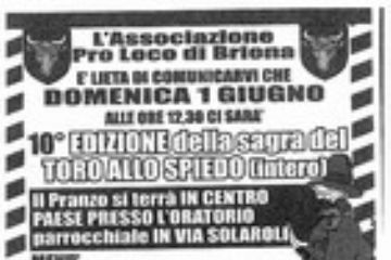SAGRA DEL TORO ALLO SPIEDO