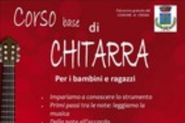 CORSO BASE DI CHITARRA PER BAMBINI  E RAGAZZI