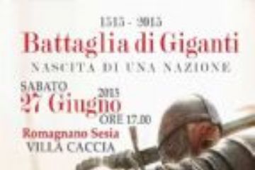 CONVEGNO BATTAGLIA DEI GIGANTI E CENA RINASCIMENTALE