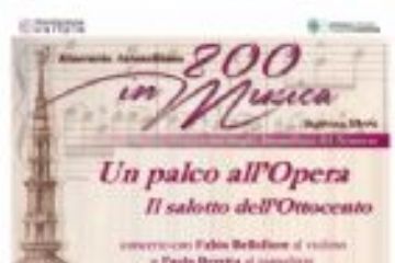 &quot;Un palco all’Opera. Il salotto dell’Ottocento&quot;