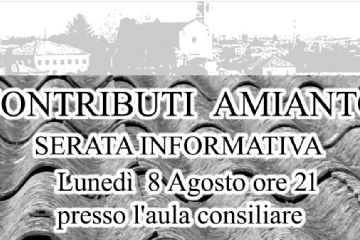 Serata informativa contributi amianto