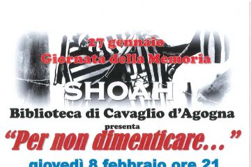 GIORNATA DELLA MEMORIA 27 GENNAIO