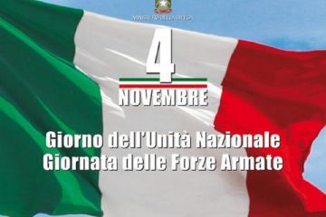 Celebrazione dell&#39;unita&#39; nazionale, festa delle Forze Armate e l&#39;anniversario della fine della 1&#176; Guerra Mondiale 1915/1918