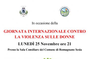 Giornata Internazionale contro la violenza sulle donne