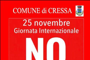 25 NOVEMBRE - GIORNATA INTERNAZIONALE CONTRO LA VIOLENZA SULLE DONNE