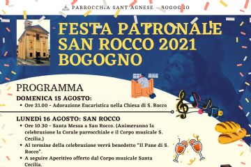 FESTA PATRONALE DI SAN ROCCO 2021 BOGOGNO