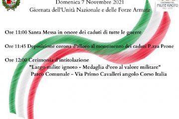 Giornata dell&#39;Unit&#224; Nazionale e delle Forze Armate