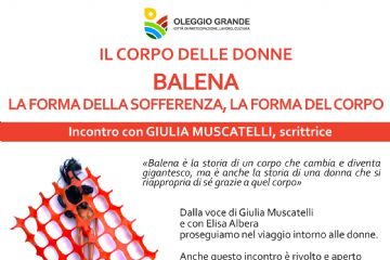 Presentazione del libro &quot;BALENA&quot; di Giulia Muscatelli