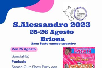 Sant&#39;Alessandro 2023