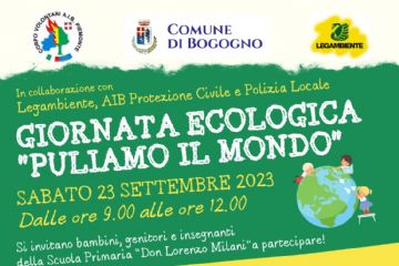 Giornata ecologica: Puliamo il mondo - 2023