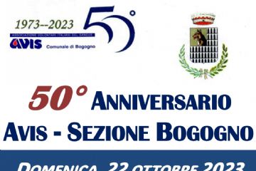 50&#176; Anniversario Avis Comunale di Bogogno