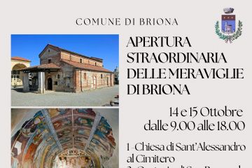 Apertura straordinaria delle meraviglie di Briona