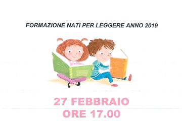 FORMAZIONE NATI PER LEGGERE ANNO 2019