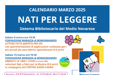 Nati per leggere - Calendario - Marzo 2025