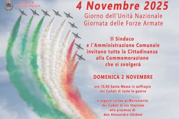 4 Novembre 2025 Giorno dell&#39;Unit&#224; Nazionale - Giornata delle Forze Armate