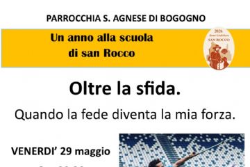 Un anno alla scuola di San Rocco: Oltre la sfida. Incontro con Francesco Messori