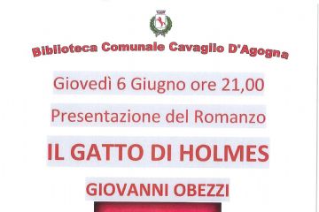 Presentazione del romanzo &quot;Il gatto di Holmes&quot;