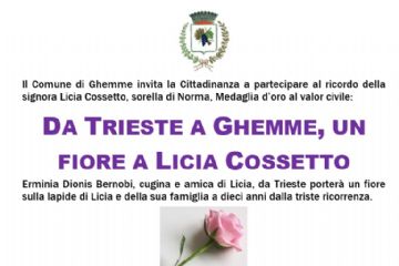 In ricordo di Licia Cossetto