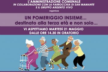Un pomeriggio insieme... destinato alla terza et&#224; e non solo...