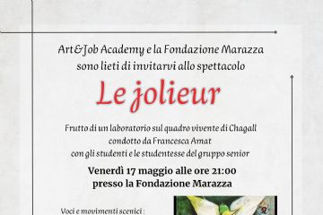 Spettacolo &quot;Le jolieur&quot;  17 Maggio 2024
