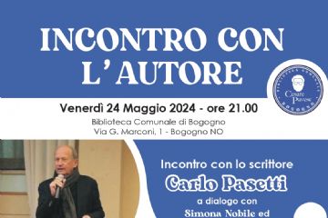 Incontro con l&#39;Autore: Dott. Carlo Pasetti