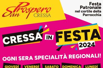 CRESSA in FESTA 2024 - Festa Patronale