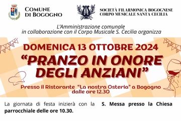 Pranzo in onore degli Anziani