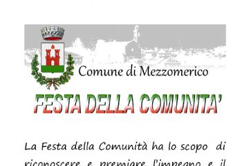 Festa della Comunit&#224; 2024