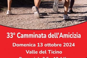 33&#176; Camminata dell&#39;Amicizia