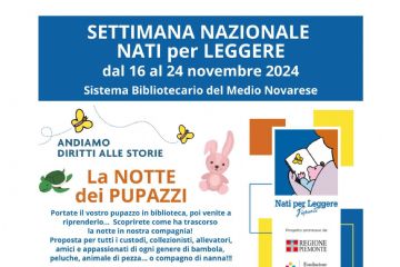 Nati per leggere -  Settimana nazionale dal 16 al 24 Novembre 2024