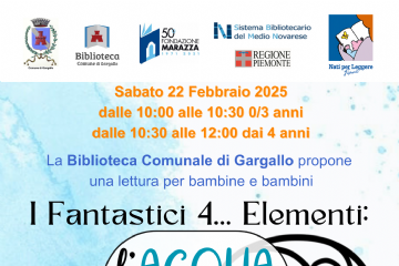Nati per leggere - Biblioteca Gargallo 22 Febbraio 2025