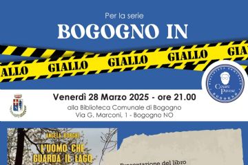 Presentazione del libro: L&#39;uomo che guarda il lago