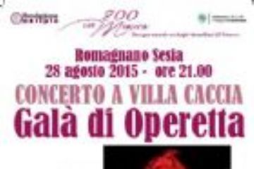 GALA’ DI OPERETTA A ROMAGNANO IN APERTURA DELLA RASSEGNA “800 IN MUSICA”