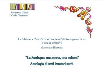 “La Sardegna: una storia, un cultura”