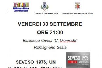 SEVESO 1976, UN POPOLO CHE NON SI E&#39; LASCIATO RUBARE LA SPERANZA