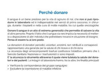 DONAZIONE SANGUE A ROMAGNANO SESIA 