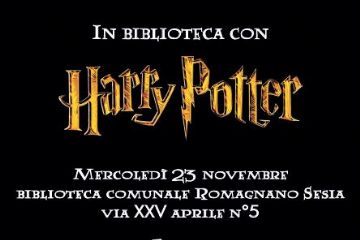 HARRY POTTER IN BIBLIOTECA