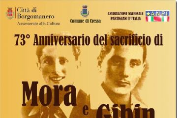 Commemorazione  73&#176; Anniversario del  Sacrificio delle M.O.   Mora e Gibin