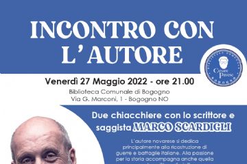 INCONTRO CON L&#39;AUTORE - MARCO SCARDIGLI