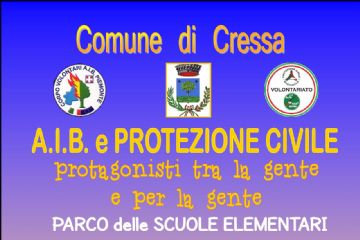 Dimostrazione pratica della Protezione Civile presso il Parco delle Scuole Domenica 3 Luglio 2022