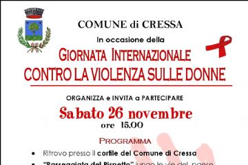 25 Novembre - Giornata Internazionale contro la violenza sulle Donne